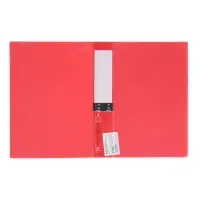 Папка А4, 60 прозрачных файлов, 400 мкм, МИКС