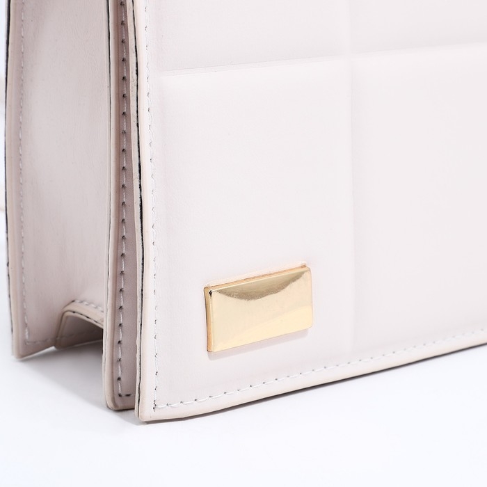 Сумка-мессенджер на магните, цвет светло-бежевый Сумка-мессенджер на магните, цвет светло-бежевый