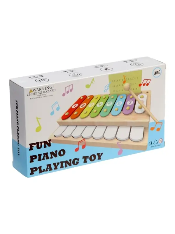 Развивающий музыкальный металлофон для малышей Развивающий музыкальный металлофон для малышей