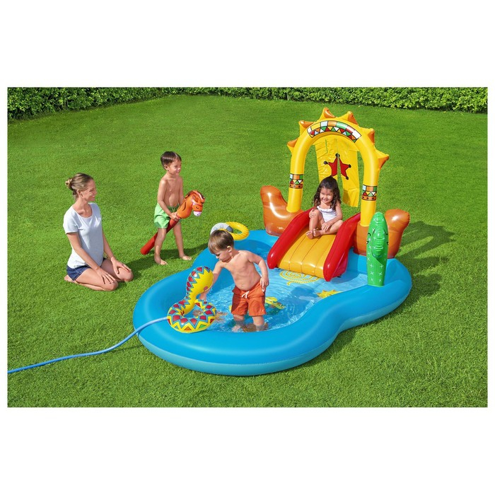 Игровой центр Wild West, 264 x 188 x 140 см, 53118 Bestway Игровой центр Wild West, 264 x 188 x 140 см, 53118 Bestway