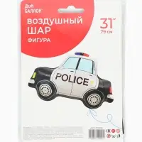 Воздушный шар фольгированный 31" &laquo;Полицейская машина&raquo;