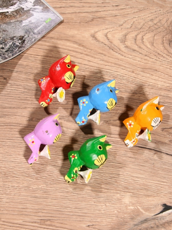 Сувенир интерьерный Сувенир интерьерный "Кошечки" дерево (набор 5 штук)