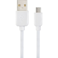 Кабель PERFEO, micro USB - USB, 2 A, 2 м, белый