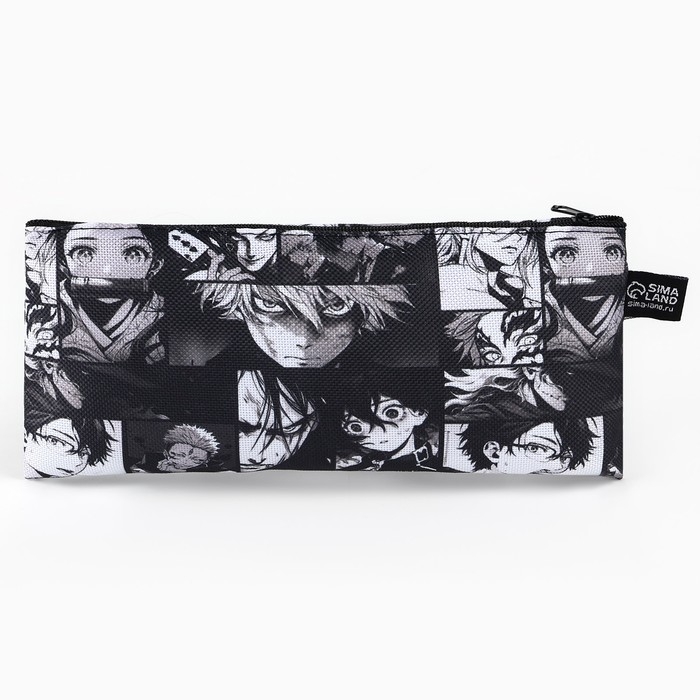 Пенал школьный текстильный «Аниме», 20×8 см Пенал школьный текстильный «Аниме», 20×8 см