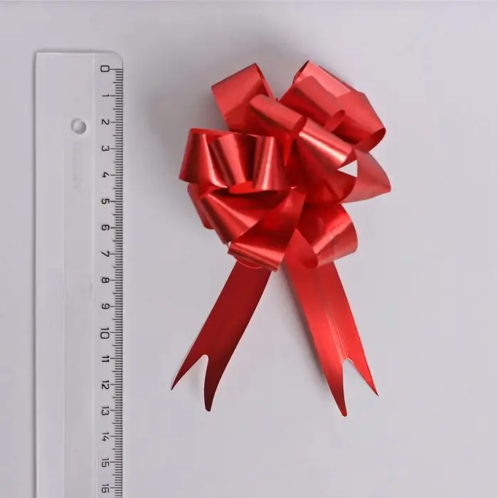 Бант - шар № 1.8 «Классика», красный Бант - шар № 1.8 «Классика», красный