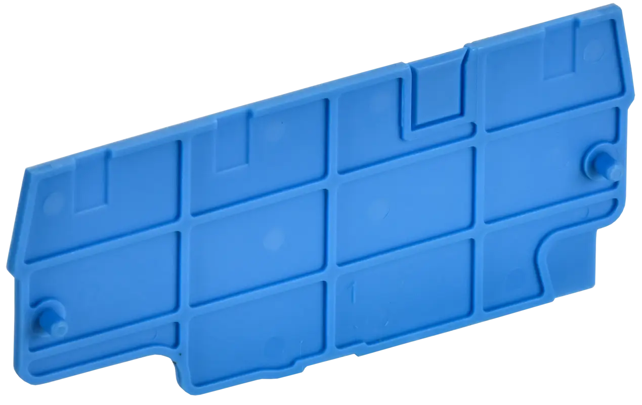 ARMAFIX Заглушка EPCX4-3 BU для колодки клеммной CP/CX4-3 синяя IEK