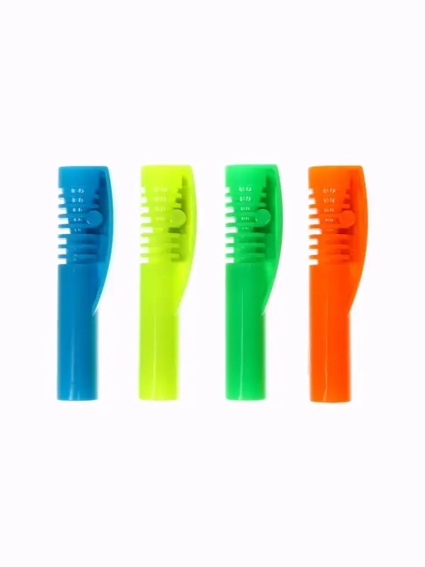 Набор точилок, 5 штук, колпачок на карандаш, МИКС