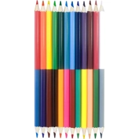 Карандаши цветные шестигран.двусторон.Классика 12шт/24цв.33С 2190-08 набор