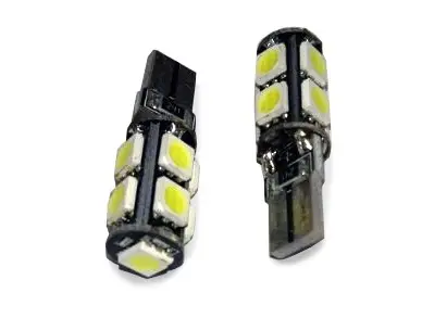C011 T10 /белый/ (W2.1x9.5d) CANBUS 9SMD 5050, блистер 2 шт.