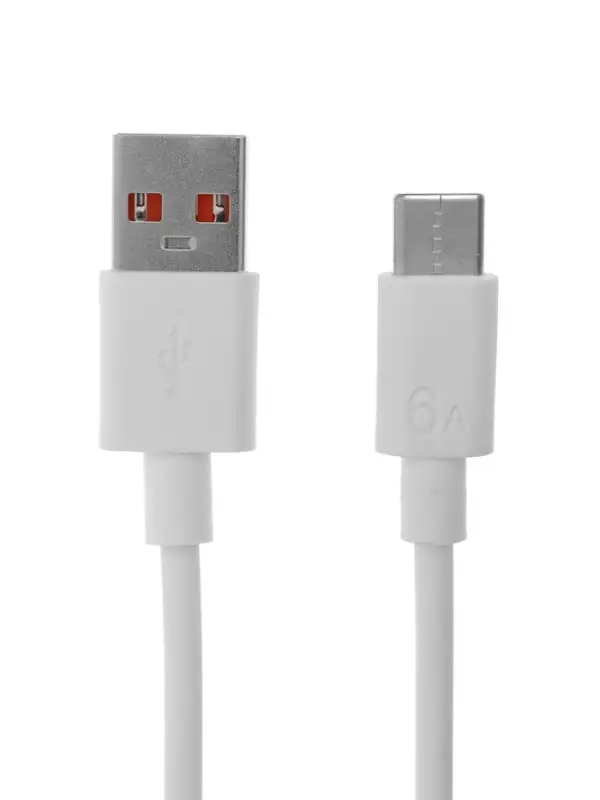 Кабель Luazon, Type-C - USB, 1 А, 2 м, белый