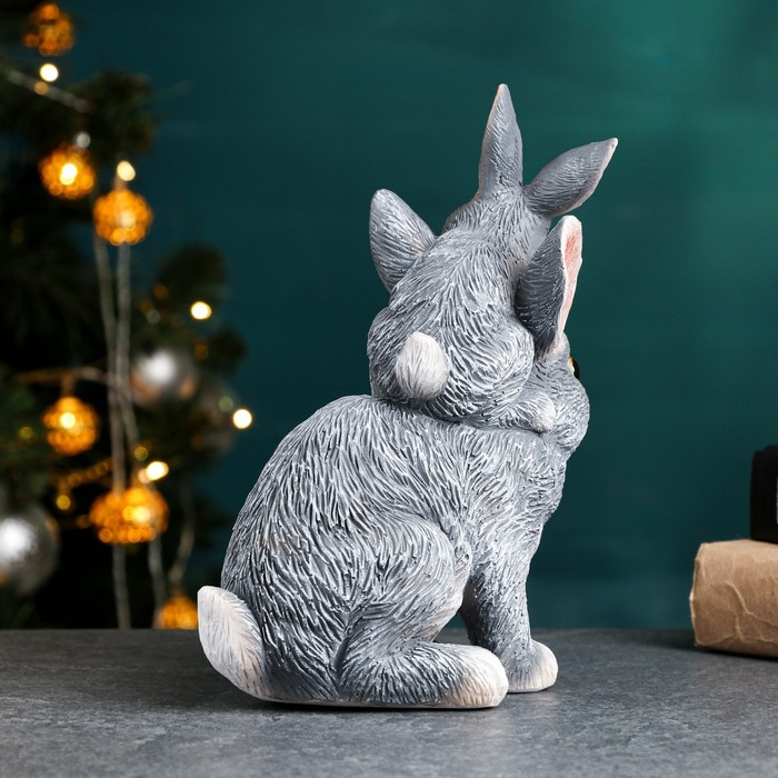 Садовая фигура  Садовая фигура "Зайчата" 20х18см