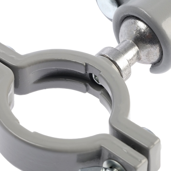 Стойка для дрели ТУНДРА, винтовой зажим, поворотный шарнир 360°, d=60 мм, длина 253 мм