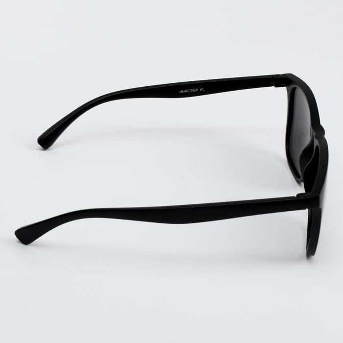 Очки солнцезащитные OneSun, UV 400, дужка 15 см, ширина 15 см, линза 5×6 см, чёрные