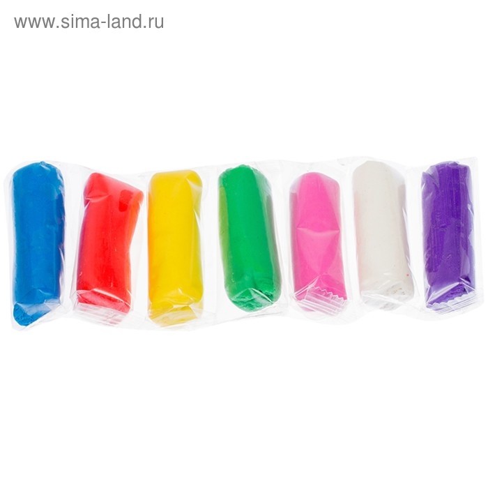 Тесто для лепки 7 цветов по 30 г Мульти-Пульти  Тесто для лепки 7 цветов по 30 г Мульти-Пульти "Енот в деревне", пластиковое ведро с крышкой