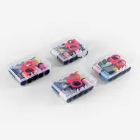 Швейный набор, 22 предмета, в пластиковом контейнере, 7.8&times;5.7&times;2.7 см