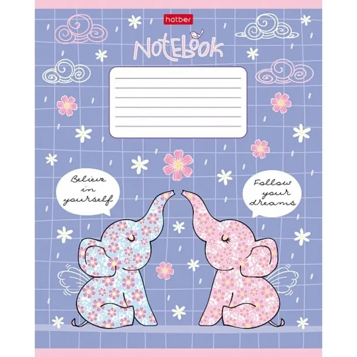 Тетрадь 24л кл Замечтательно!, обл мел карт, скругл углы, бл 65 г/м2, МИКС