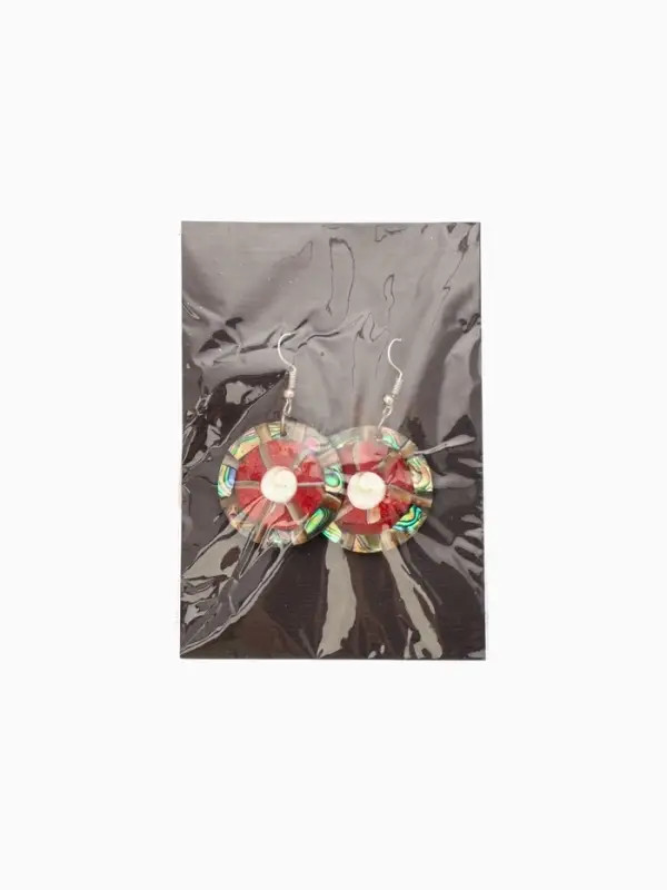 Серьги &laquo;Экзотика&raquo;, 5&times;3 см, ракушка