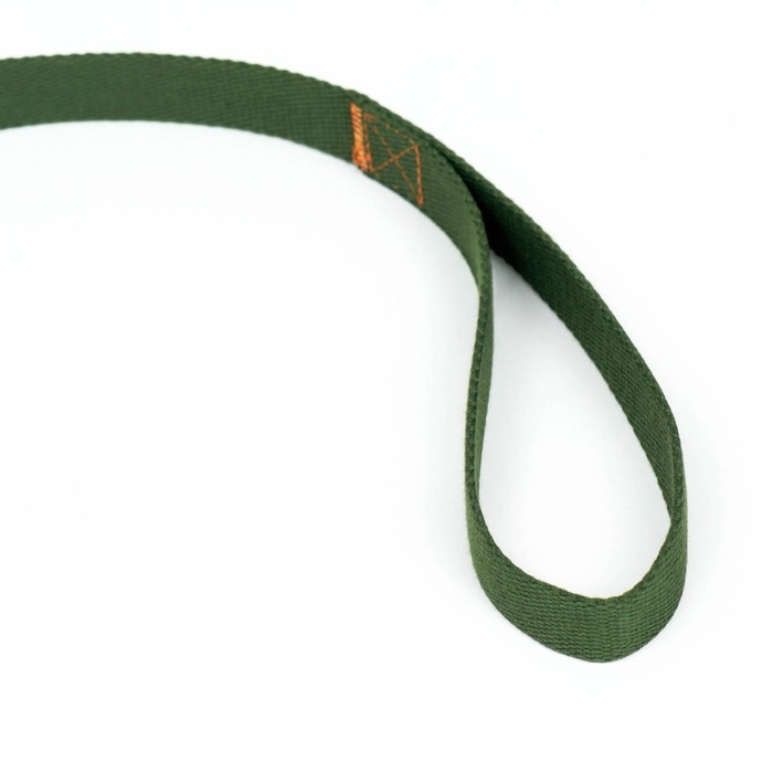 Поводок брезентовый, 5 м х 2 см, хаки Поводок брезентовый, 5 м х 2 см, хаки