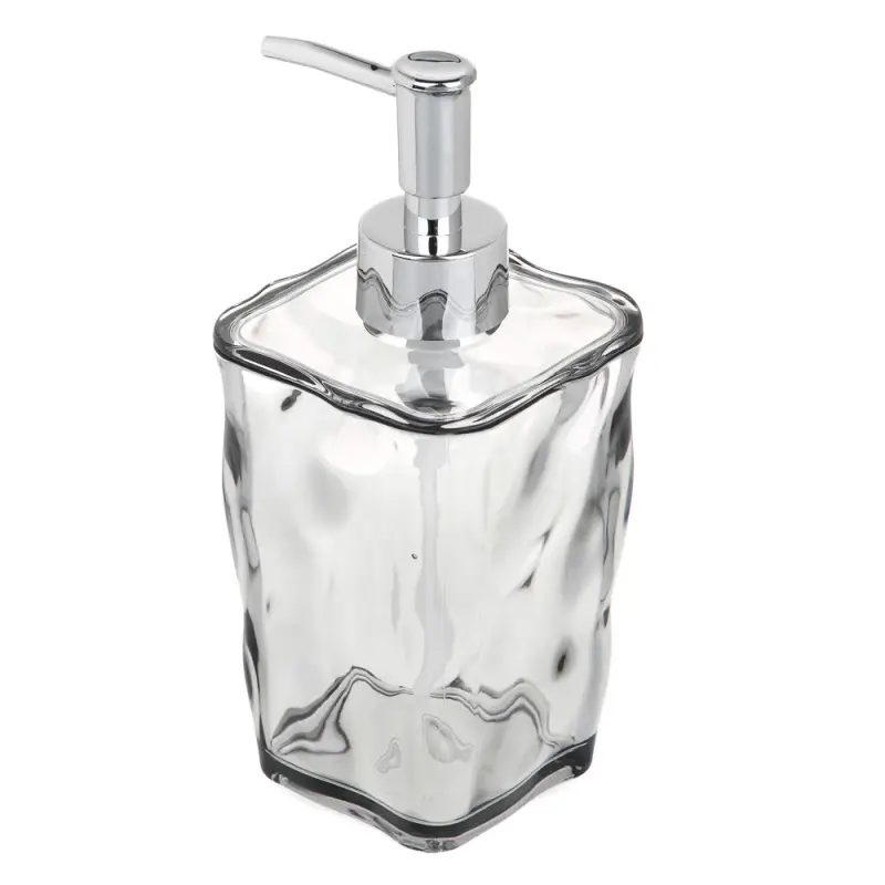 VETTA Дозатор для жидкого мыла, акрил, 17,5x7,5x7,5 см, 365 мл, камень, дымка