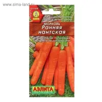 Семена Морковь "Ранняя Нантская", 2 г