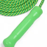 Скакалка спортивная ONLYTOP, 2.6 м, регулируемая, нейлон, МИКС
