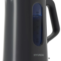 Чайник HYK-G4508 1,5л 1700Вт серый (стекло)