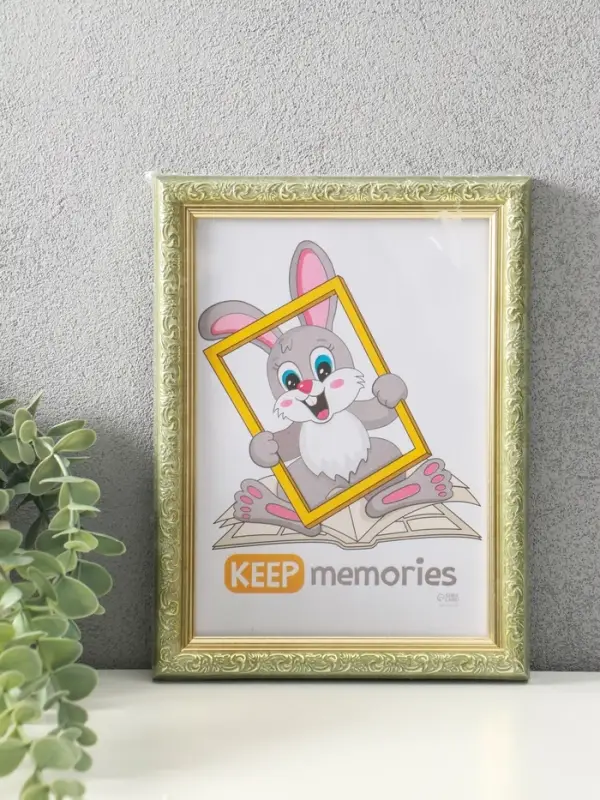 Фоторамка для фото 15&times;21 см Keep memories &laquo;Винтаж&raquo;, оливковый, (пластик)