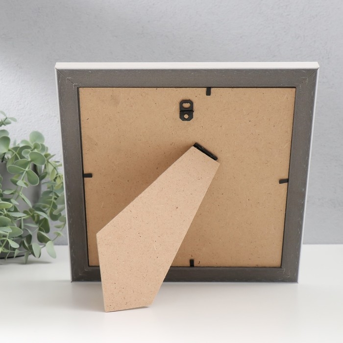 Фоторамка пластик Фоторамка пластик "МИРАМ" 20х20 см, 642468 бежевый (пластиковый экран)