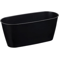 Горшок д/цветов Laurel 354х152х150мм,5л с дренажной вставк(бел),221611129