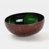 Чаша &laquo;Листья&raquo;, 14&times;14&times;6 см, кокос