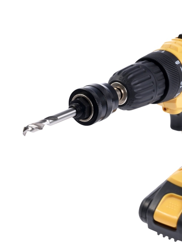 Адаптер для коронок биметаллических ТУНДРА, быстросъемный, шестигранный хвостовик, М14/М16   1072444