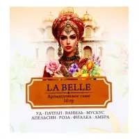 Аромасаше LA BELLE уд, пачули, ваниль, мускус, апельсин, роза, фиалка, амбра, 10 г