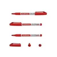Маркер для доски ErichKrause W-110, 2,0 мм, круглый, красный