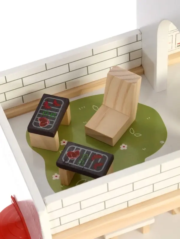 Кукольный домик с мебелью Кукольный домик с мебелью