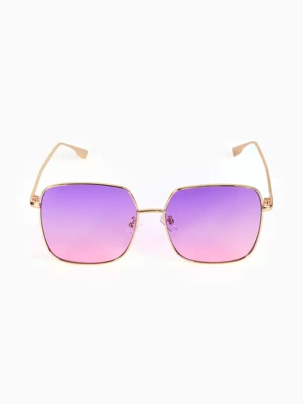 Очки солнцезащитные женские OneSun, uv 400, линза 6&times;5.5 см, фиолетовый