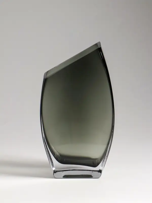 Ваза для цветов, &laquo;Эйми&raquo;, 20&times;11 см, стекло, серая
