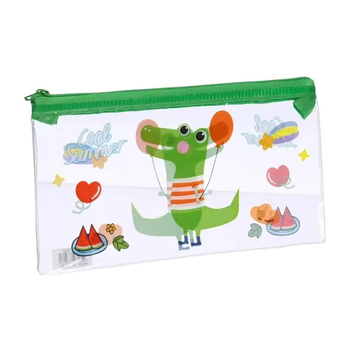 Пенал на молнии Пенал на молнии "Зверушки", МИКС