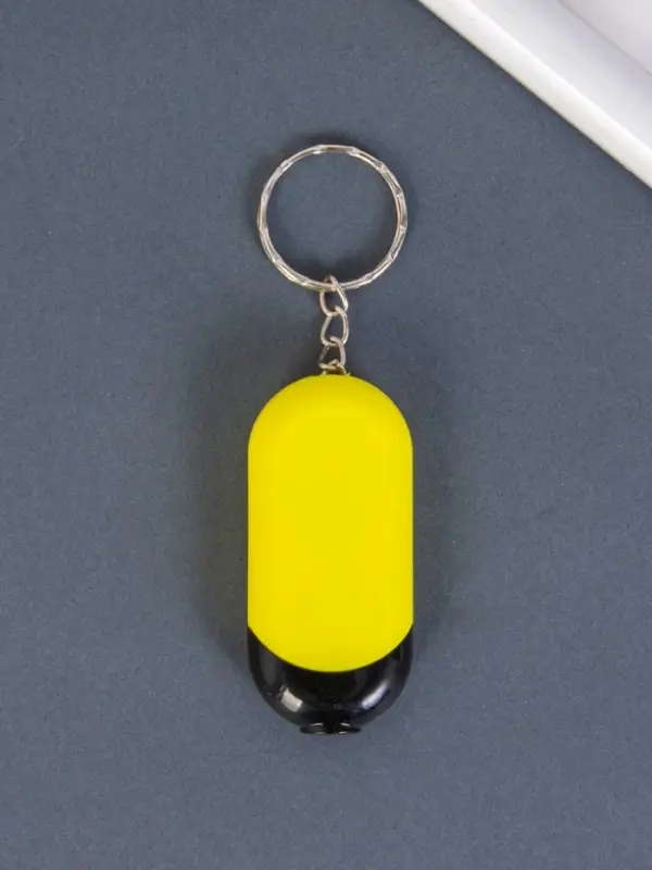 Фонарик брелок для ключей на кольце &laquo;Компас&raquo;, 1.5&times;2.5&times;5.5 см, МИКС