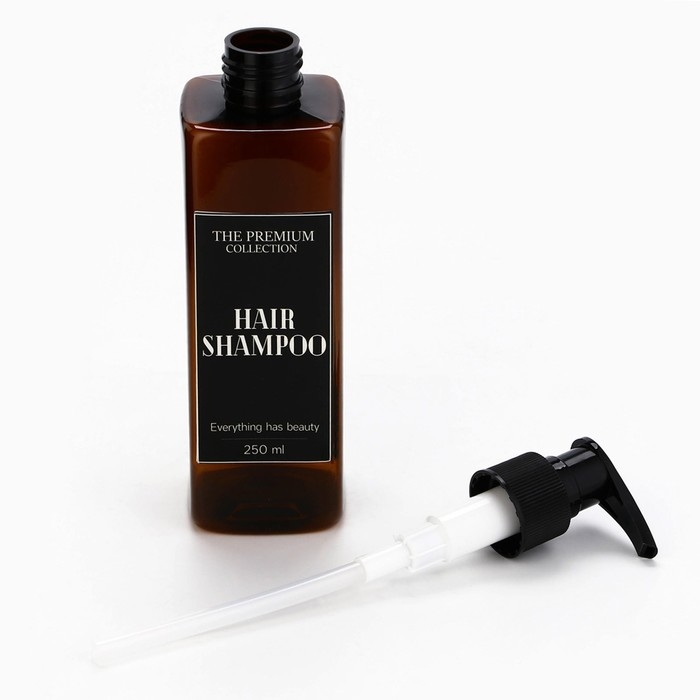 Дозатор для шампуня, кондиционера, гель для душа The premium collection, 250 мл, МИКС Дозатор для шампуня, кондиционера, гель для душа The premium collection, 250 мл, МИКС