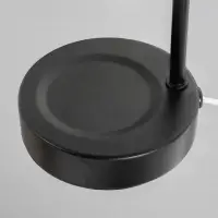 Лампа настольная RISALUX &laquo;Свелл&raquo;, G9, 40 Вт, диммер, чёрная, 11&times;11&times;28 см