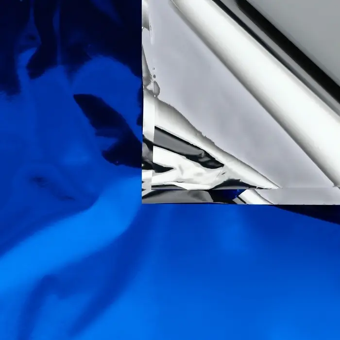 Плёнка упаковочная для декора и флористики, 70×100 см, синий