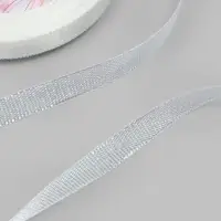 Лента парчовая, 10 мм, 23&plusmn;1 м, голографическая