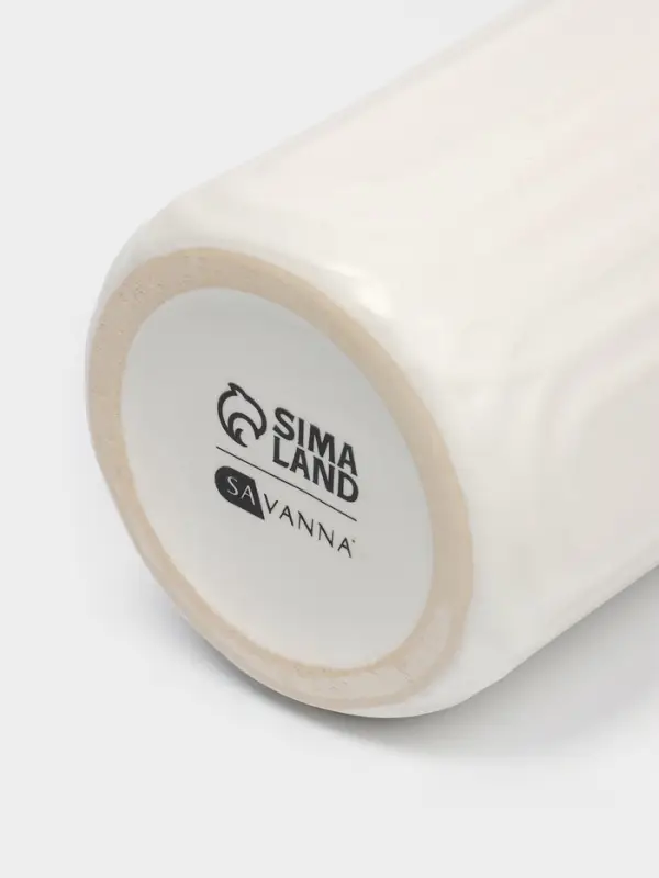 Набор для ванной SAVANNA &laquo;Волна&raquo;, 3 предмета, дозатор для мыла, стакан, мыльница