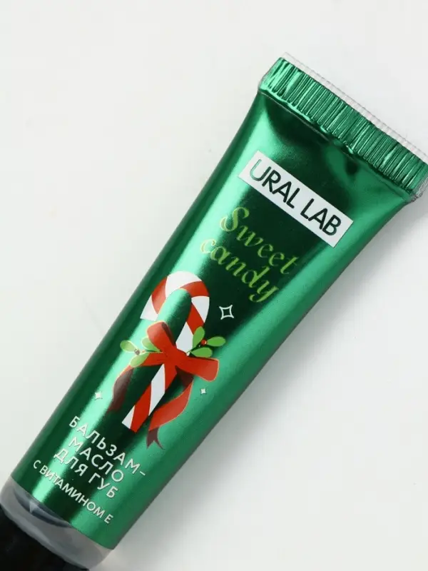 Бальзам-масло для губ, аромат яблоко в карамели, 10 г, URAL LAB Бальзам-масло для губ, аромат яблоко в карамели, 10 г, URAL LAB