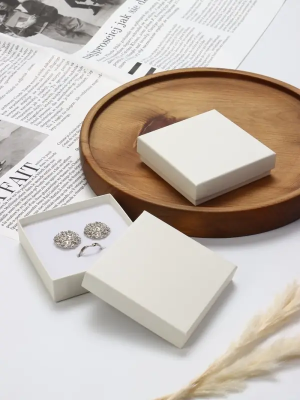 Коробочка подарочная под набор &laquo;Минимал&raquo;, 9&times;9 см, (полезная часть 8.5&times;8.5 см), белая