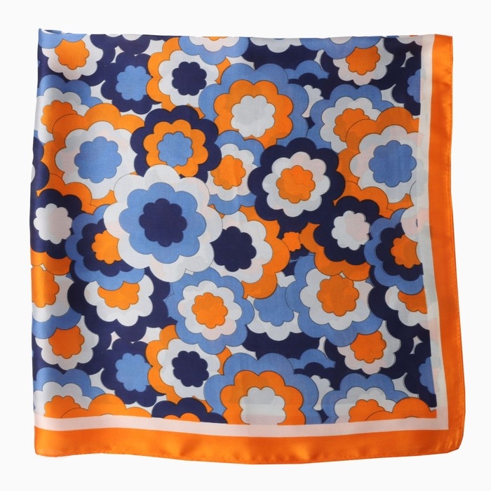 Платок женский MINAKU р-р 70*70 см, цв. оранжевый Платок женский MINAKU р-р 70*70 см, цв. оранжевый