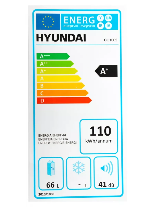 Холодильник CO1002 1-нокамерн. белый Холодильник CO1002 1-нокамерн. белый