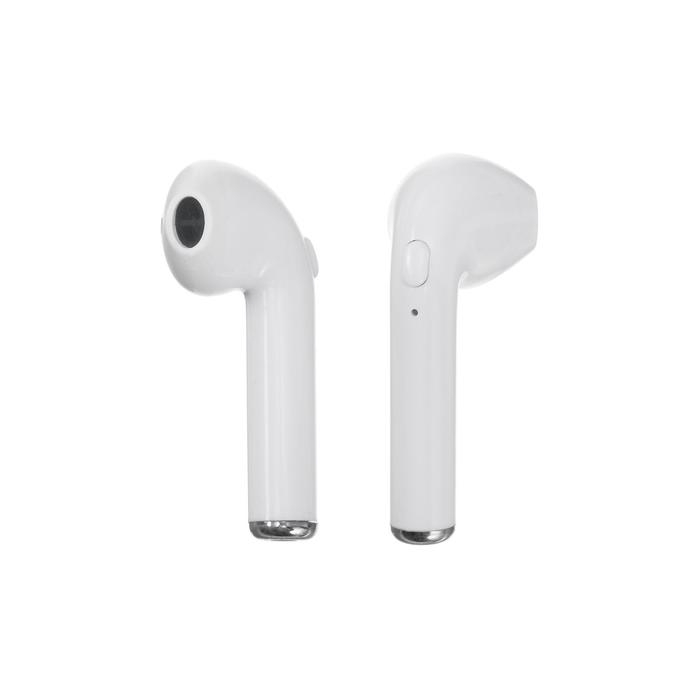 Наушники беспроводные Luazon i7S, TWS, Bluetooth 5.0, 65/950 мАч, белые Наушники беспроводные Luazon i7S, TWS, Bluetooth 5.0, 65/950 мАч, белые