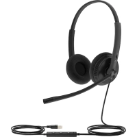 Гарнитура головная Yealink UH34 Lite Dual UC Дуо, Проводная,HD звук, USB