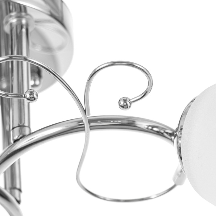 Люстра Люстра "Идрис" 3хЕ27 40Вт хром 48х48х26 см